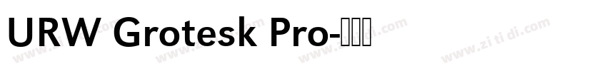 URW Grotesk Pro字体转换